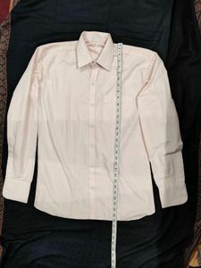 Men's Peach Formal Shirt