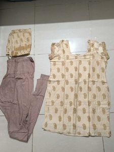 Elegant Kurta Set With Dupatta
