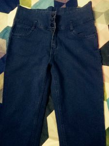 Brand New Dark Wash High-Waisted Jeans