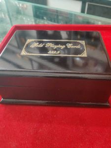 Gold Playing Cards Set Wth Box 🎁