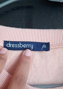 Dressberry Sweatshirt Off Shoulder