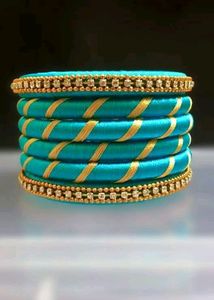 Fancy Work Thread Bangles