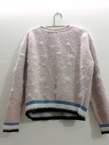 Women Peach Sweater