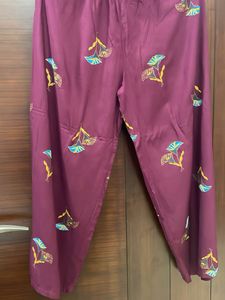 Beautiful Purple Women Kurta Set