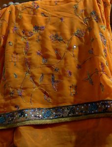 Yellow Beautiful Saree