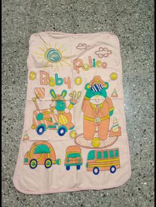 Newborn Babies Swadel Or Wrapping Cloth Peach Colo