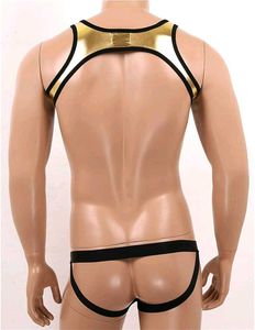 Men One-Piece Bodysuit Size L
