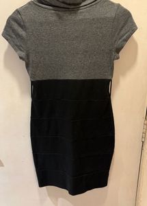 Stylish Two-Tone Dress