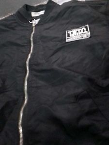 Black Bomber Jacket