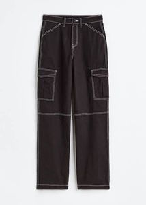 H&M Black Cargo Pants
