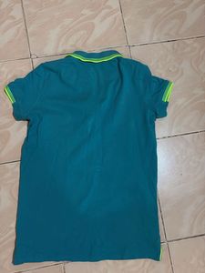 Stylish Green Polo T-Shirt