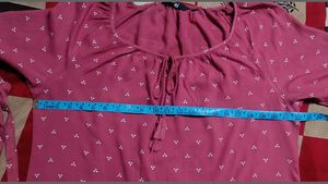 Fig Pink Printed Top