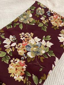 Floral Fabric Piece