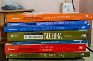 7BOOK COMBO ARIHANT JEE ADVANCED MATHS