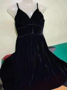 Velvet Club Dress For Women