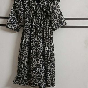 Animal Print Dress