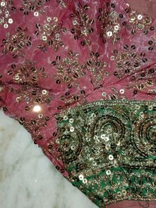 Party Wear Sequin Saree