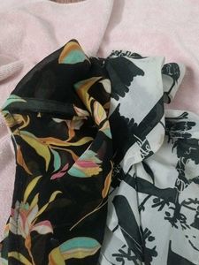 Printed Scarves - Set of 2