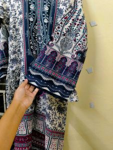 Floral Print Kurta