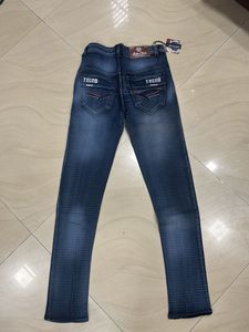 Dark Blue Denim Jeans