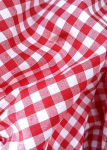 Red And White Top.