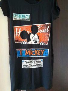 Long T-shirt Stretchable