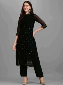 Black Kurta Set 🖤