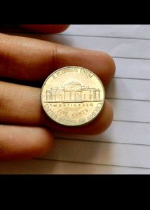 Five Cents Usa Coin For Collection