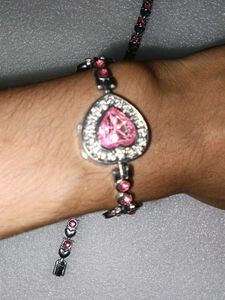 Heart Accent Bracelet Watch
