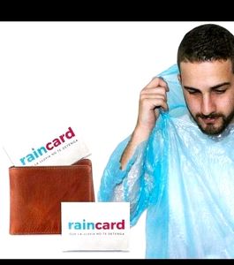 Raincard - Emergency Poncho(set Of 4)