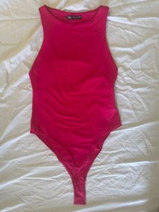 ZARA Fuschia Pink Bodysuit