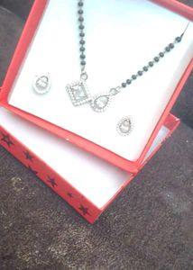 925 Sterling Manglsutra Silver Set 🔥🔥