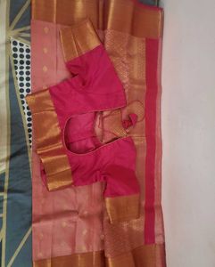 Elegant Pink Saree