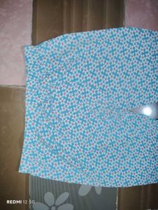 Print Fabric-Blue and White Pent