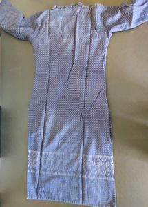 Blue Printed Kurti