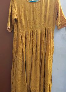 Mustard Yellow Dress