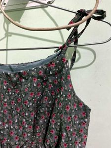 Floral Mini Dress For Women's