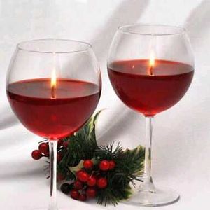 Wine Glass Candle 🍷🕯️
