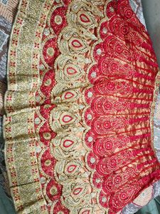 Red & Gold Lehenga Choli