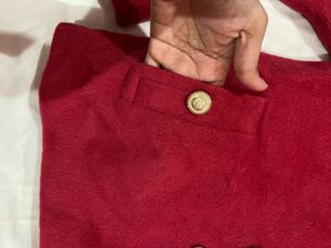 Red Woollen Jacket