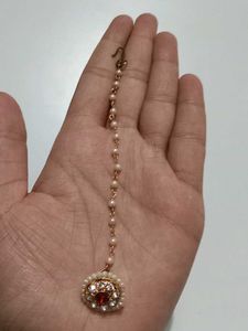 Mangtika With Beeds Design.