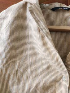 H&amp;M Short Striped Shirt