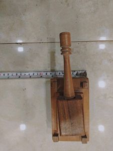 Tank showpiece for home decoration made of wood