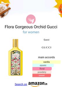Flora Gorgeous Orchid Gucci for women