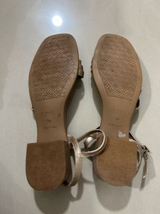 Aurelia Rose Gold Strappy Sandals