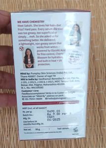 Plum Frizz Control Serum Creme
