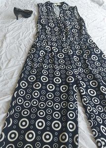 Retro Circle Print Dress
