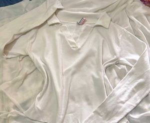 Casual White Top