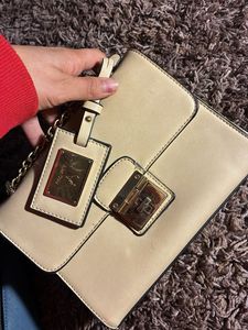 Elegant Beige Handbag