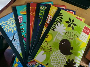 Notebook - Ruled/76pages/Size 18x24 cm/Combo 6